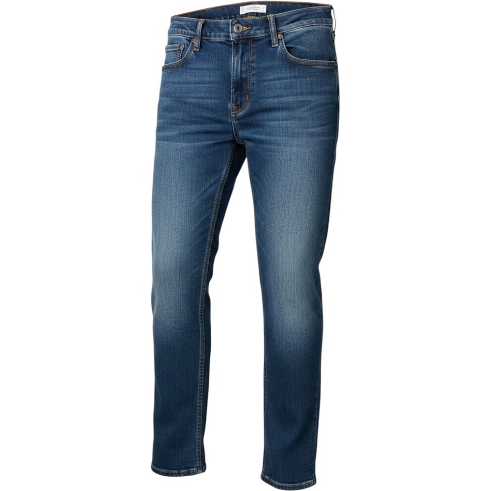 st. johns bay comfort stretch relaxed straight Jeans Size Thick Warm 34X34 #442C